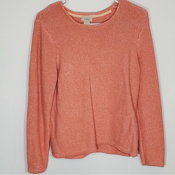 L.L. Bean Sweaters - Vintage L. L. Bean Women’s Cotton Sweater - size L - Vintage LL Bean